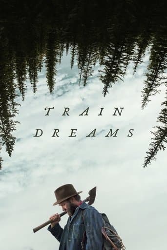 Poster for Train Dreams, a popular movie available on IPTV Provider