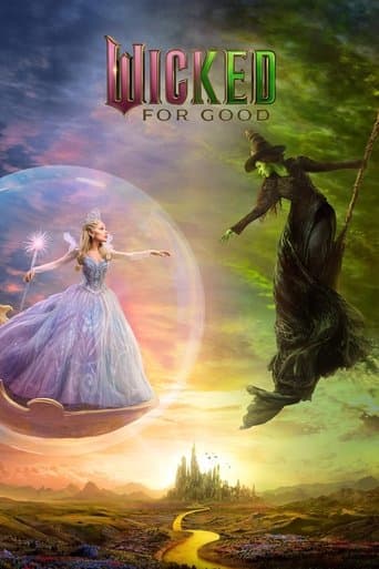 Poster for Wicked: For Good, a popular movie available on IPTV Provider